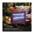 INTEC - Lampe Anti Moustique 40W Néon UV Intérieur/Extérieur Piège à Insectes 150m² Grille Haute Tension Anti Mouches Insectes volants - vignette