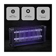 INTEC - Lampe Anti Moustique 40W Néon UV Intérieur/Extérieur Piège à Insectes 150m² Grille Haute Tension Anti Mouches Insectes volants - vignette
