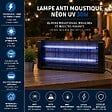INTEC - Lampe Anti Moustique Néon UV 30W Intérieur/Extérieur Piège à Insectes 100m² Grille Haute Tension Anti Mouches Insectes volants - vignette