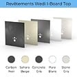 WEDI - Habillage bati support Wedi I Board avec revetement Wedi I Board top stone gris - vignette