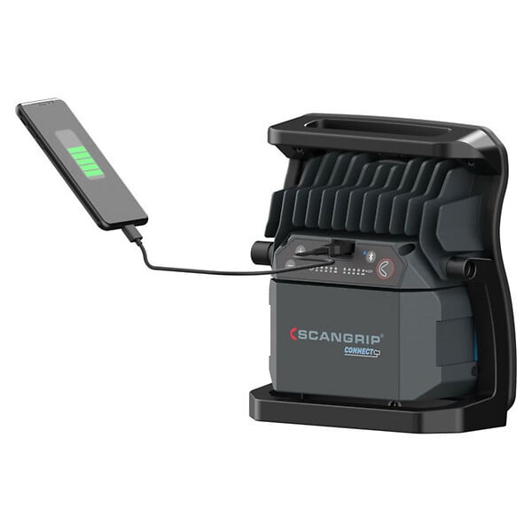 SCANGRIP LIGHTING - SCANGRIP PROJECTEUR NOVA 4 CONNECT : LED 4000 Lumens - large