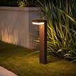 LUMISKY - Potelet solaire CENOVA TALL Rouille H50cm 600LM - vignette