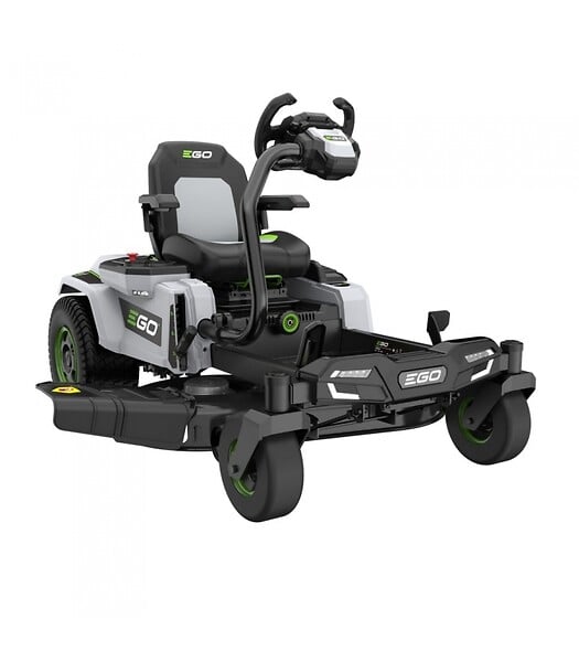 EGO POWER+ - Tondeuse à gazon Zero Turn (avec volant) batterie 15Ah chargeur mural inclus Ego coupe 107 cm ZT4201ES - large