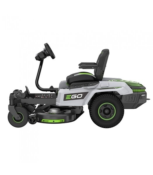 EGO POWER+ - Tondeuse à gazon Zero Turn (avec volant) batterie 15Ah chargeur mural inclus Ego coupe 107 cm ZT4201ES - large