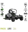 EGO POWER+ - Pack 30Ah tondeuse autoportée Zero Turn coupe 132 cm et chargeur 1600W inclus EGO ZT5201E-L - vignette