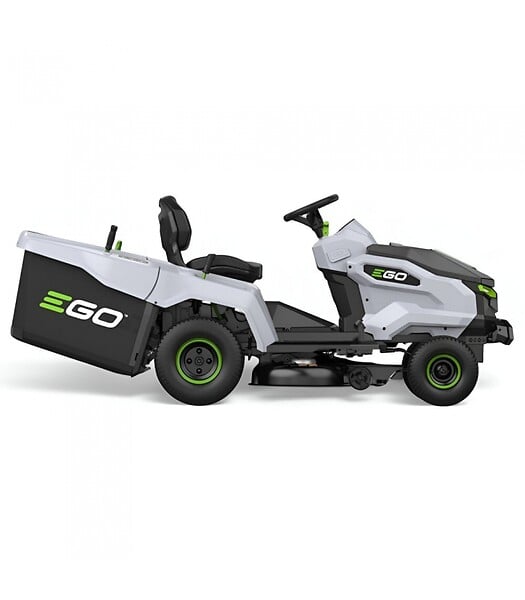 EGO POWER+ - Tondeuse électrique autoportée EGO, Batteries 30 Ah incluses, Largeur de coupe 98 cm, Chargeur 1600W - TR3801E-B - large