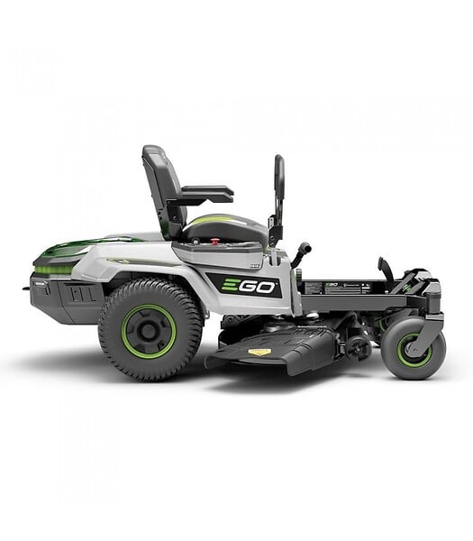 EGO POWER+ - Tondeuse autoportée sur batterie Zero Turn Ego coupe 107 cm ZT4201E avec chargeur mural - large