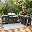 HAPPY GARDEN - Cuisine d'angle d'extérieur TEXAS - 4+1 brûleurs - vignette