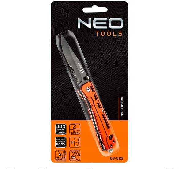 NEO TOOLS - Couteau de Poche NEO TOOLS 63-026 - large