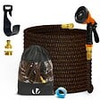 VOUNOT - Tuyau d’Arrosage Extensible 15m Renforce avec Accessoires orange - vignette