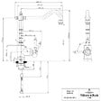 VILLEROY ET BOCH - Robinet cuisine  Avia 2.0 Or mat - vignette