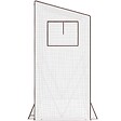 TECTAKE - serre en plastique transparent blanc 200x77x170 cm robuste avec résistance aux intempéries - vignette