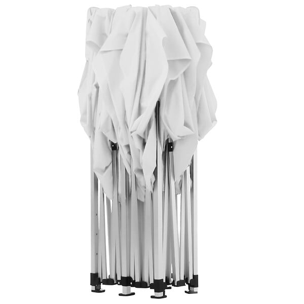 TECTAKE - Pavillon pliable Viola 3 x 6 m, aluminium, 6 panneaux latéraux blanc - large