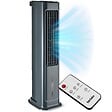 TECTAKE - Air cooler mobile 4 en 1 en abs gris anthracite 23 x 29 x 86,5 cm 5 l réservoir d eau 3 modes 3 vitesses - vignette