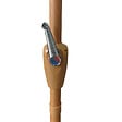 HAPPY GARDEN - Parasol droit HAPUNA rectangulaire 2x3m beige et effet bois - vignette