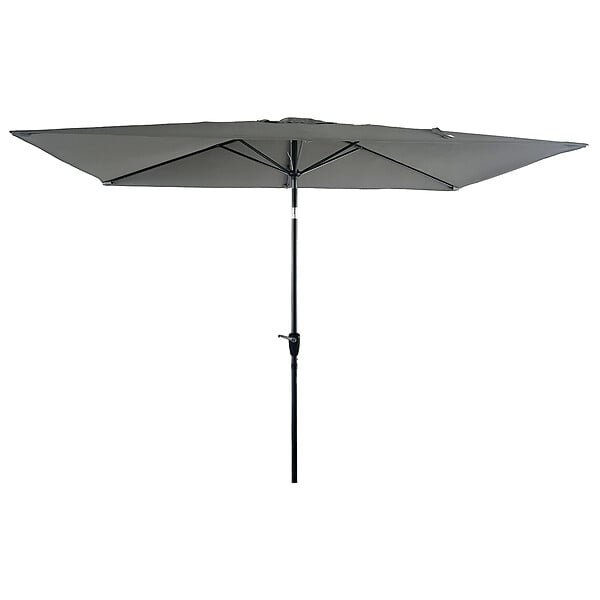 HAPPY GARDEN - Toile pour parasol droit HAPUNA rectangulaire 2x3m gris - large