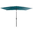 HAPPY GARDEN - Toile pour parasol droit HAPUNA rectangulaire 2x3m bleu - vignette