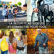 MONSHERIF - MONSHERIF© Bouton d'alerte + lanière noire - App gratuite - Sans abonnement - vignette
