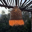 LUMISKY - Abat jour naturel seul ANAFI INDOOR H47cm - vignette
