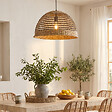 LUMISKY - Abat jour naturel seul CESARE INDOOR H19cm - vignette