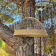 LUMISKY - Abat jour naturel seul CESARE INDOOR H19cm - vignette