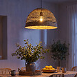 LUMISKY - Abat jour naturel seul CESARE INDOOR H19cm - vignette