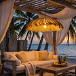 LUMISKY - Abat jour naturel seul HAVANA D75CM - vignette