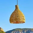 LUMISKY - Abat jour naturel seul BELLA H38cm - vignette
