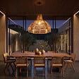LUMISKY - Abat jour naturel seul ARIA INDOOR H50cm - vignette