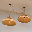 LUMISKY - Abat jour naturel seul DARMA INDOOR H30cm - vignette