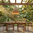 LUMISKY - Abat jour naturel seul MASAI INDOOR H40cm - vignette