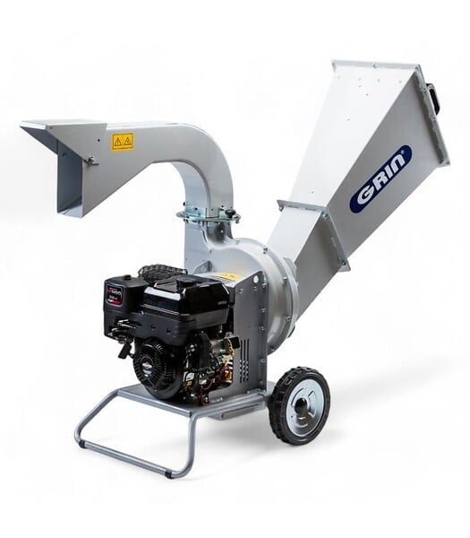 GRIN - Broyeur thermique GRIN, 70mm, Briggs  Stratton 306cc, démarrage électrique - BIOCH70 - large