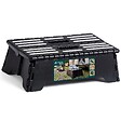 VOUNOT - Marchepied pliant antiderapant 39.5x24x13 cm plastique noir - vignette