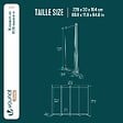 VOUNOT - Paravent interieur separateur 4 panneaux autoportant pliable 228 x 30 x 164 cm Anthracite - vignette