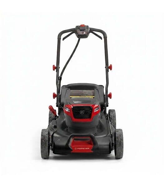 POPSTER - Tondeuse à gazon électrique tractée, lame 50 cm, 41 minutes d'autonomie - POPSTER BLM236H-S21 PACK - large