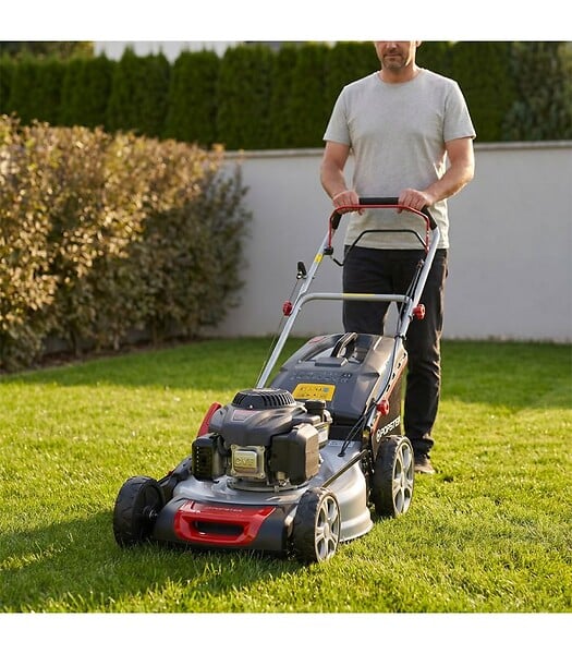 POPSTER - Tondeuse thermique 51 cm 166cc mulching inclus - POPSTER TLM051SM L166 - large