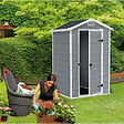 CHALET & JARDIN - Abri Jardin Resine - Premium 43 - Gris - vignette