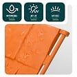 VOUNOT - Lot de 14 pcs Bordure de jardin imitation pierre facile a installer 2.14m terracotta - vignette