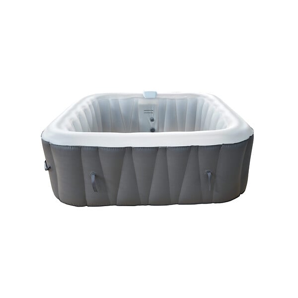 SUN SPA - Spa gonflable 4 places carré - Sunspa - Bandeau LED inclus - Dimensions : 155 x 155 cm - large