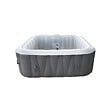 SUN SPA - Spa gonflable 4 places carré - Sunspa - Bandeau LED inclus - Dimensions : 155 x 155 cm - vignette