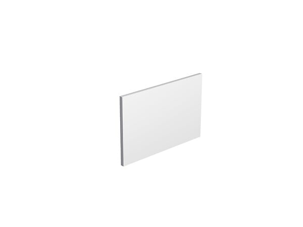 ALLIBERT - Tablier de Baignoire Blanc Brillant 80x50x2.5 cm - Acrylique et ABS - large