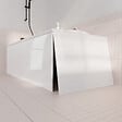 ALLIBERT - Pack Baignoire 160x70cm avec Tabliers recoupables 180cm et 80cm - Blanc Brillant - MAE - vignette