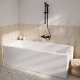 ALLIBERT - Tablier de Baignoire Blanc Mat 180x50x2.5 cm - 100% Acrylique - vignette