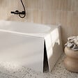 ALLIBERT - Tablier de Baignoire Blanc Mat 180x50x2.5 cm - 100% Acrylique - vignette