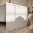 ALLIBERT - Tablier de Baignoire Blanc Mat 80x50x2.5 cm - 100% Acrylique - vignette