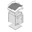 TIMBELA - Abri de Jardin en Bois 2,82 m² TIMBELA M320F1+M320G - vignette