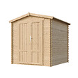TIMBELA - Abri de Jardin en Bois 3,53 m² TIMBELA M343F1+M343G - vignette