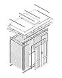 TIMBELA - Abri de Jardin en Bois 2,22 m² TIMBELA M311F1 - vignette