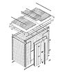 TIMBELA - Abri de Jardin en Bois 2,22 m² TIMBELA M311C1 - vignette
