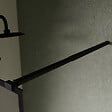 AURLANE - Paroi de Douche 100x200cm Verre trempé 5mm - Cadre et Bras Aluminium NOIR MAT - DARK CONTOURING - vignette